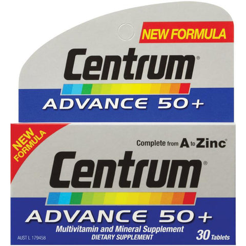 CENTRUM Advance 50+ 30s