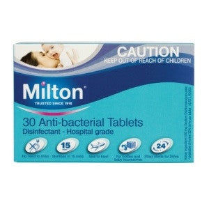 Milton Antibacterial Tablets 30pk