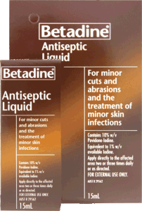 BETADINE Antiseptic Liquid 15ml