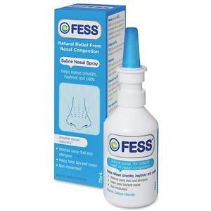 Fess Saline Nasal Spray 75ml