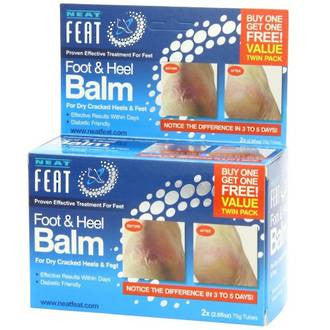 NEAT FEAT Foot& Heel Balm 2For1 75g