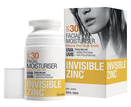 Invisible Zinc Sunscreen Moisturiser